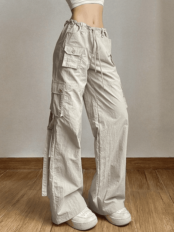 Vintage Cargo Pocket Baggy Pants - AnotherChill