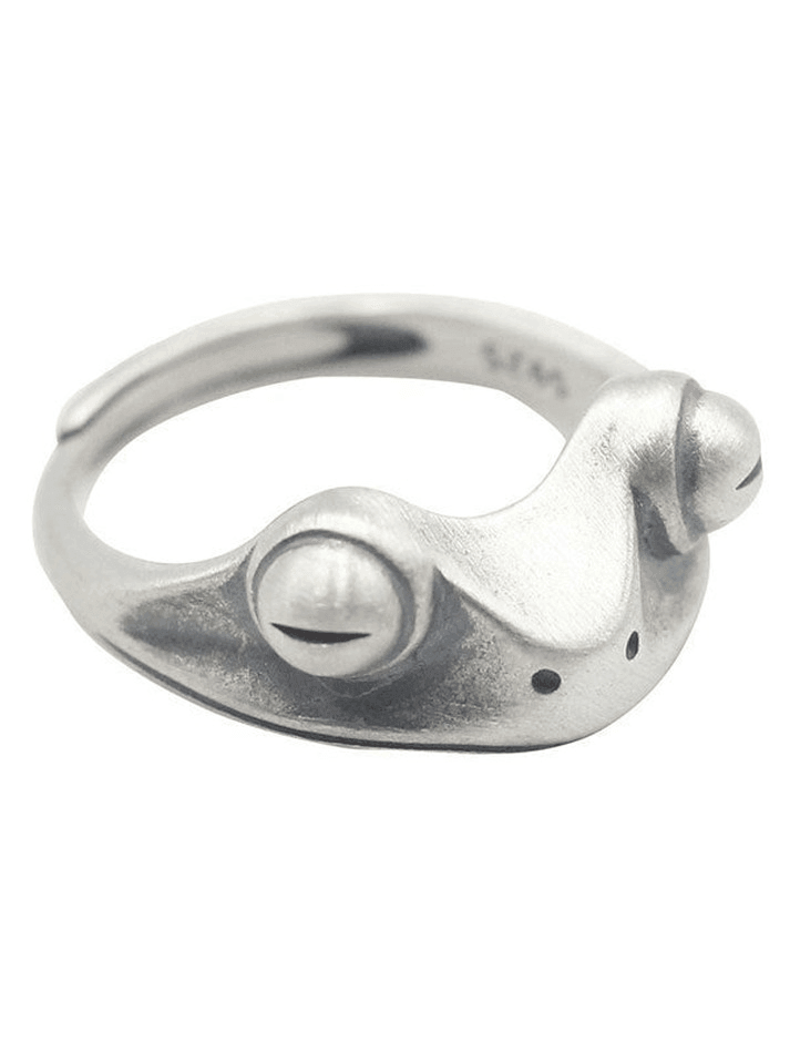 Vintage Frog Design Cuff Ring - AnotherChill