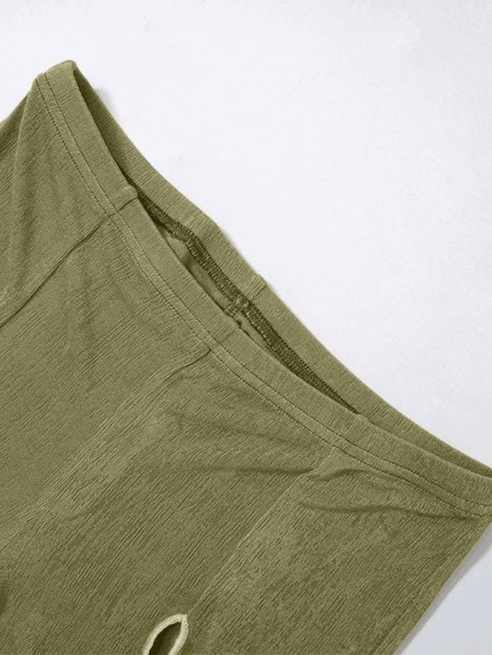 Vintage Hollow Flare Leg Pants - AnotherChill