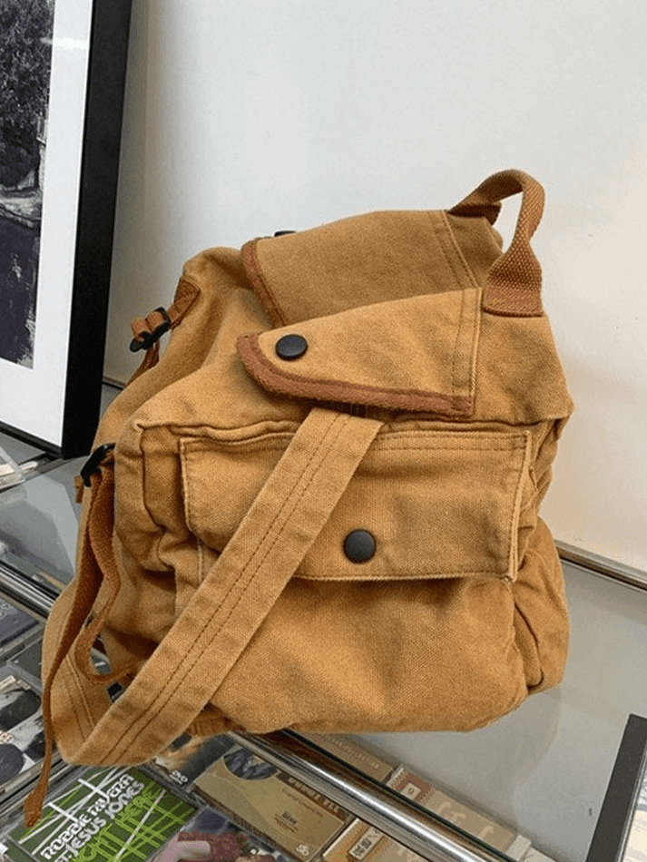 Vintage Large Capacity Crossbody Bag - AnotherChill