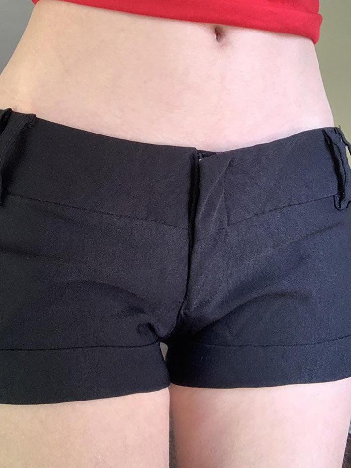 Vintage Low Rise Slim Fit Shorts - AnotherChill