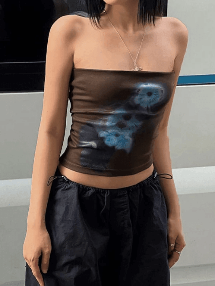 Vintage Off Shoulder Long Sleeve Tee - AnotherChill