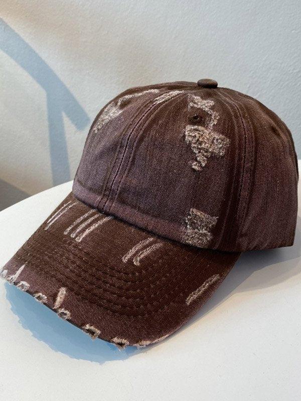 Vintage Wash Distressed Baseball Cap - AnotherChill