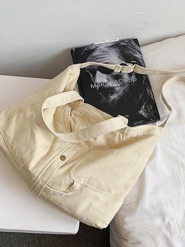 Vintage Wash Large Shoulder Bag - AnotherChill