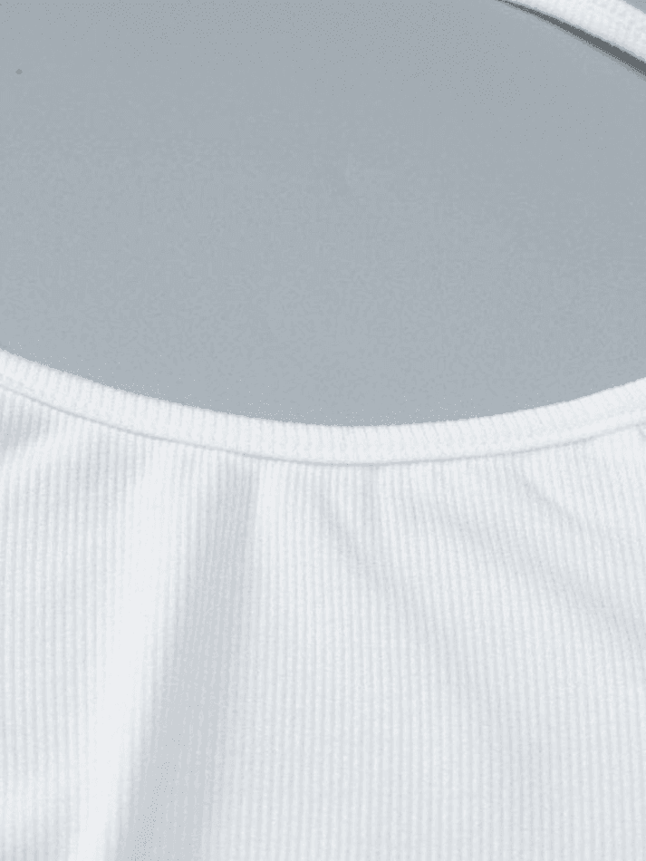 White Backless Long Sleeve Mini Dress - AnotherChill
