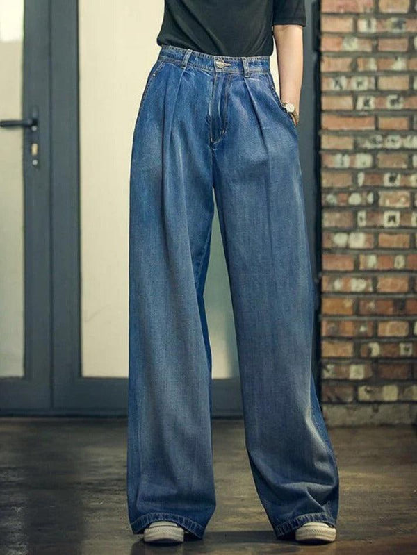 Vintage Washed Boyfriend Jeans - AnotherChill