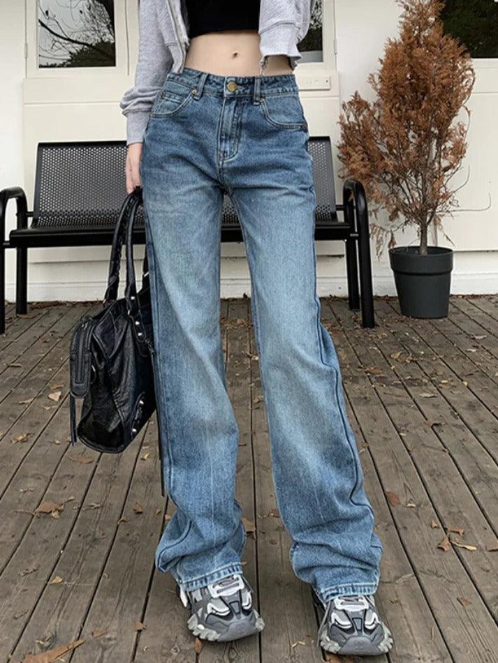 Vintage Low Rise Boyfriend Jeans - AnotherChill