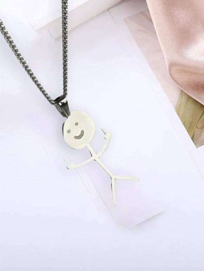 Funny Doodle Pendant Necklace - AnotherChill