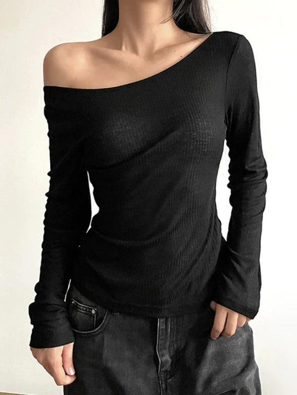 Backless Tie Up Long Sleeve Knit - AnotherChill