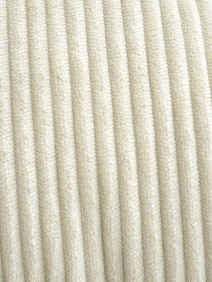 Corduroy Ribbed High Neck Zip Up Jacket - AnotherChill