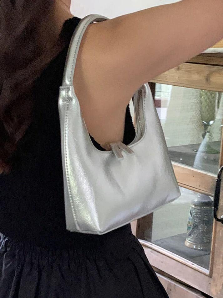 French Versatile Solid Color Shoulder Bag - AnotherChill