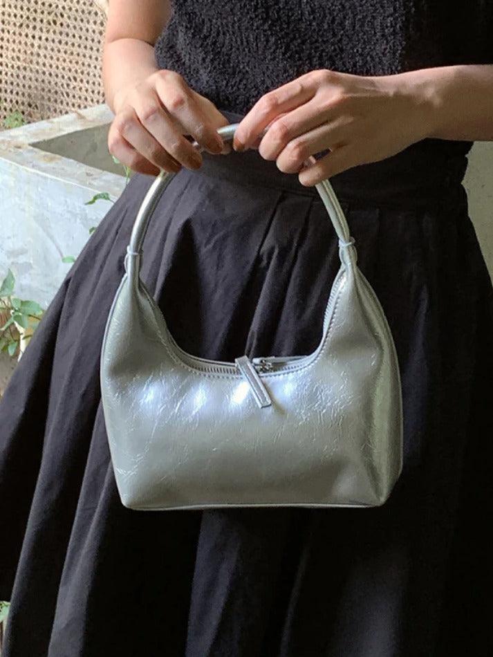 French Versatile Solid Color Shoulder Bag - AnotherChill