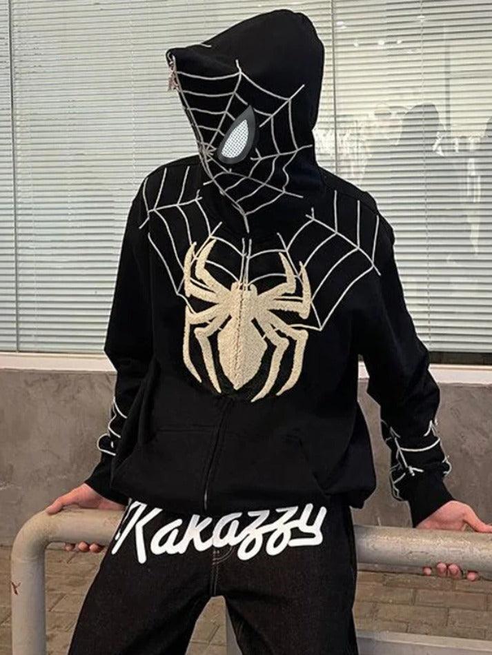 Men's Spider Man Styling Print Oversized Hoodie – AnotherChill