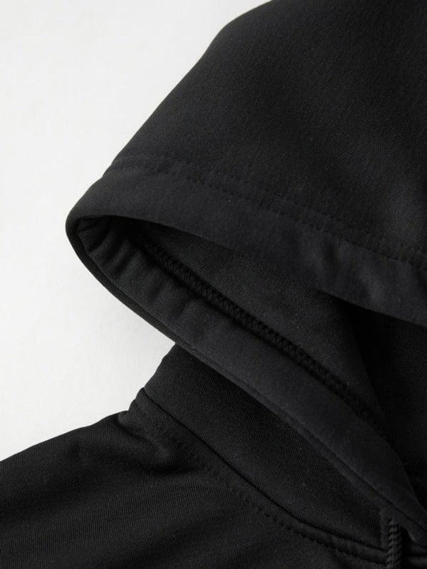 Skull Rhinestone Zip Up Oversized Hoodie - AnotherChill