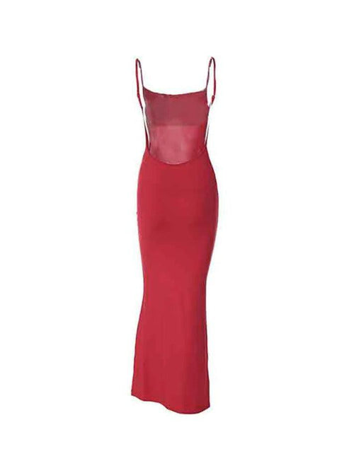 Solid Color Backless Slim Maxi Dress – AnotherChill